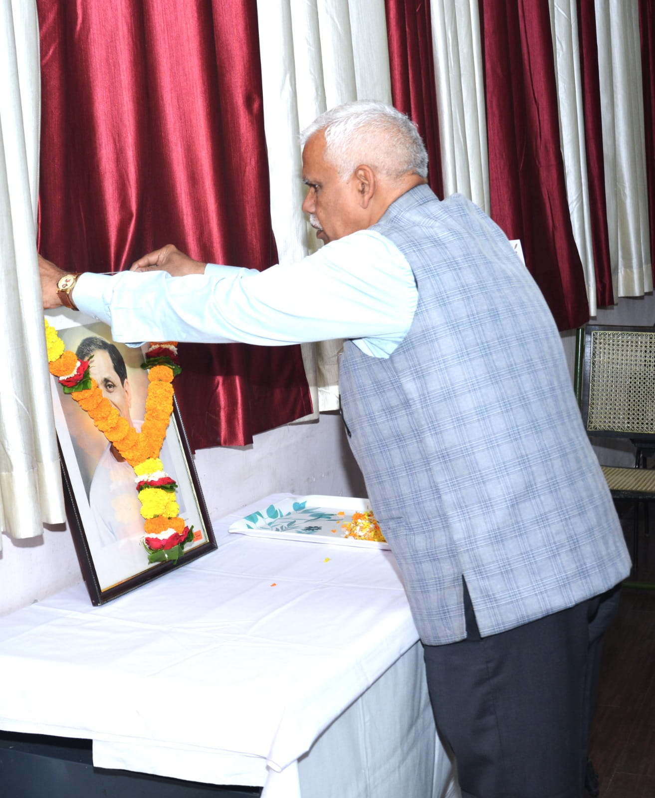 Pandit Dindayal Upadhaye Jayanti celebration at MAFSU, h.q (2).jpg